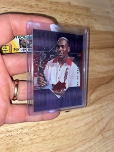 Michael Jordan Collector Card Chicago Bulls GIFT 1999 Upper Deck #48 Last Dance - Picture 1 of 12