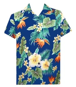 Nagelneu! - Klassisches Hawaiihemd von Alvish Herren Large - weich bequem - Bild 1 von 3