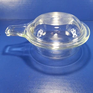 Pyrex Vidrio Transparente Agarrarlo y Tapa 601B y 601C 550ml Estufa Asador Uso - Imagen 1 de 4