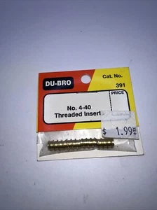 DuBro Threaded Insert,4-40 [DUB391] - Picture 1 of 2