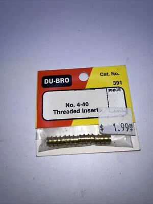 DuBro Threaded Insert,4-40 [DUB391] - Image 1 of 2