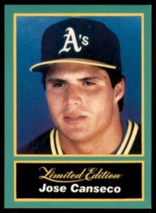 1989 CMC Jose Canseco Jose Canseco Oakland Athletics #3