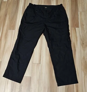 Propper Mens Relaxed Fit Canvas Tactical Ripstop Stretch Cargo Pants 44x32 Black - Picture 1 of 7