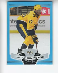 19/20 OPC Nashville Predators Wayne Simmonds Blue Border card #142 - Picture 1 of 2