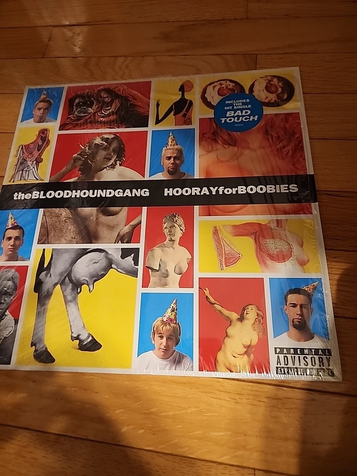 Hooray for Boobies by Bloodhound Gang (Vinyl, Aug-2016, 1500 Blue RARE Foto 1 de 1