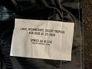 Militär Armee Zelt Liner ausziehbar modular schwer entflammbar Ridgeline 30' x 8' - Bild 1 von 2