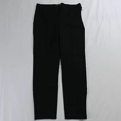 Banana Republic 8 Black Bi Stretch Side Zip Skinny Dress Pants - Image 1 of 4
