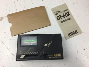 USED Korg GT-60X Guitar Tuner w. box - Picture 1 of 6