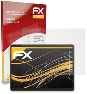 atFoliX 2x Screen Protection Film for Microsoft Surface Pro 8 matt&shockproof - Picture 1 of 8