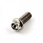 Stainless Steel Race Flanged Hex Head Bolt M10 x 1.5mm x 25mm