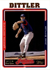 2005 Topps Baseball Card #322 Jake Dittler FY