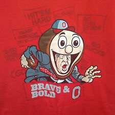 Ohio State Buckeyes Brutus Buckeye T-shirt  Mens L by VF IMAGEWEAR Brave & Bold