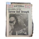 Chicago Suntimes Vol 16 # 255 Tues Nov 26, 1963 Jackie-O Sorrow And Strength