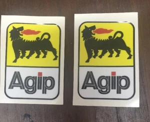 COPPIA ADESIVI AGIP - Imagen 1 de 1