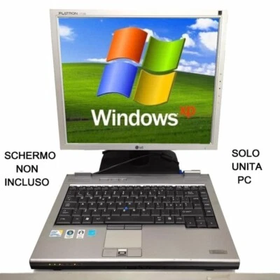 Notebook PC Computer Con WINDOWS XP Porta Seriale RS232 Core2 Duo 2,40 Ghz 18834 - Immagine 1 di 4