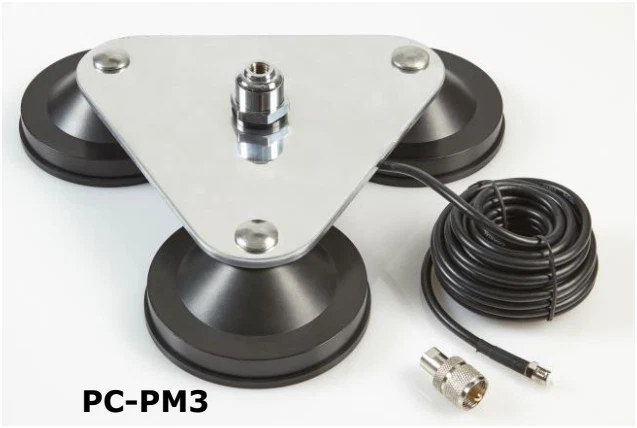 Procomm PC-PM3 Pro-Mag Heavy Duty Tri Magnet Mount 3 – 4” Magnets Brand New - Image 1 of 1