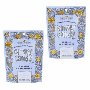 Gem Gem All Natural Ginger Candy Chewy Ingwer Chews (6,5 oz, 2 Packungen) - Bild 1 von 12