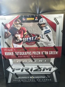 Panini Prizm 2019 mega caja de fútbol al por menor (1 autógrafo) ~ nuevo sellado~ - Imagen 1 de 3