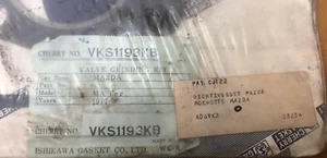 Cylinder HEAD GASKET VALVE GRINDING KIT CJ122 Fits MAZDA VKS1193KB 1977 - Bild 1 von 4