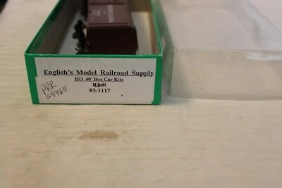 HO Scale Bowser, 40' Box Car, Pennsylvania, Brown, #59965 -  3-1117 Built - Image 1 of 3