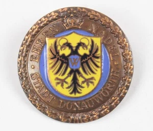 Insignia antigua condecoración aguja de honor ciudad Donauwörth - Imagen 1 de 2
