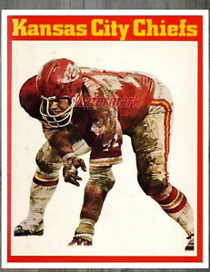 NFL Kansas City Chiefs Color ART Print 8 X 10 REPRINT Photo Picture