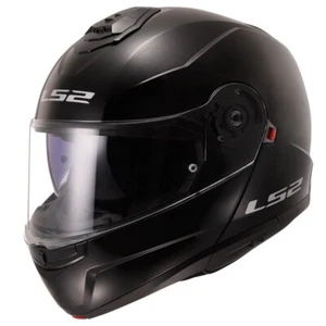 CASCO MODULARE LS2 STROBE 2 NERO LUCIDO DOPPIA VISIERA DOPPIA OMOLOGAZIONE XL - Foto 1 di 1