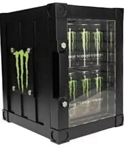 monster mini fridge b63nb