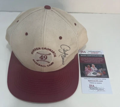 Andre Dawson Signed Baseball Hat Cap Expos JSA AU08367 - Image 1 of 4