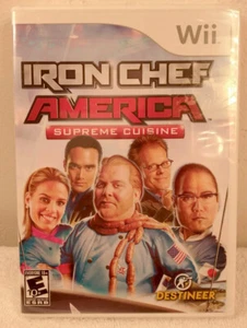 WII IRON CHEF AMERICA SUPREME KITCHEN NINTENDO NUEVO PRECINTADO - Imagen 1 de 3
