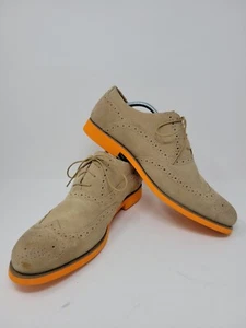 Florsheim Kearny Suede Oxford Loafer Casual Business Taupe Size 11M - Picture 1 of 12