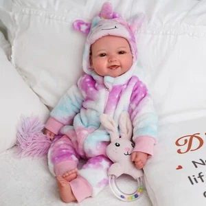 BABESIDE Baby Dolls, 17inch Large Realistic Cute Soft Body Doll Real... - Picture 1 of 9