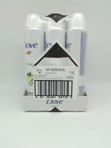 Dove Antiperspirant Body Spray 200 ml 6.76 oz / Each, Pack of 6 Cucumber Scent - Picture 1 of 2