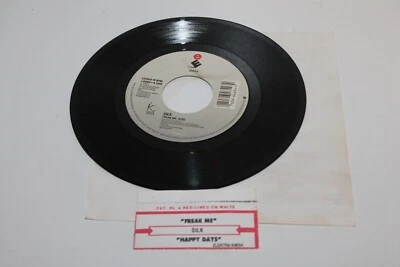 VTG 45 vinyl record Keith Sweat Rap Hip Hop R&B Music Silk Freak Me Happy Days - Image 1 of 4