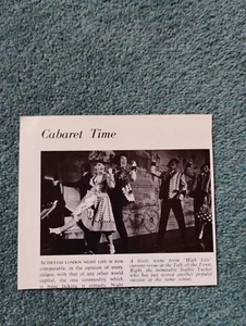 Sk16 Ephemera 1963 Theatre Picture Talk Of The Town Sophie Tucker - Picture 1 of 1