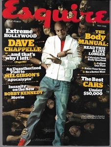 ESQUIRE Magazine May 2006 - DAVE CHAPPELLE - Picture 1 of 2
