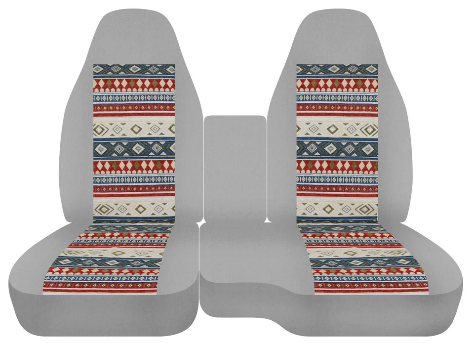 Fits 1991 to 2012 Ford Ranger 60-40 highback seat with console truck seat covers - Image 1 of 1