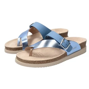 Mephisto Womens Helen Mix Sandals EU 41 US 11 Blue Leather NWOB - Picture 1 of 13