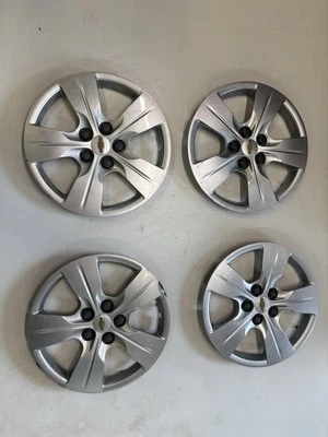 Conjunto 4 tampas de roda calotas Chevrolet Cruze 2016 2017 2018 2019 15" #8053 #2 - Imagem 1 de 2