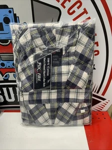 Fox Fire Men’s Flannel Robes Size L/XL RB 1 - Picture 1 of 3