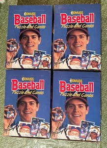 LOT OF 4 1988 Donruss Baseball Wax Boxes Unopened FRESH FROM CASE - Picture 1 of 4
