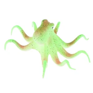Night Fluorescent Simulation of Marine Octopus Baby Aquarium Aqurium - Picture 1 of 7