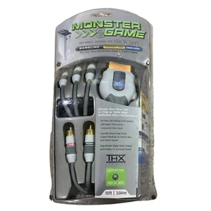 Monster Cable Gamelink Component Video & Stereo Audio Kit for Xbox 360 - 10 Ft - Picture 1 of 3