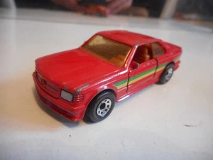 Matchbox Mercedes 500 SEC "BP" in Red - Picture 1 of 2