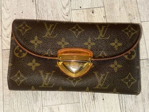 Authentic LOUIS VUITTON Monogram Portefeuille Eugenie Trifold Long Wallet #38062 - Picture 1 of 8