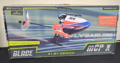 Blade mCP X Version 2 V2 RTF READY-TO-FLY Flybarless Micro Helicopter  - Image 1 of 4