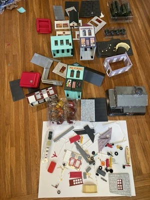 Vintage Piko Train Car Building Lot AS IS  Building Germany - Image 1 of 4