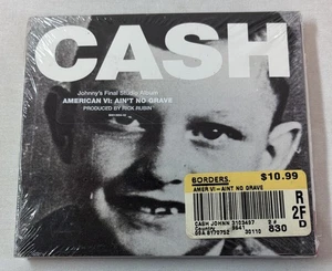 SEALED CD ~ JOHNNY CASH American VI: Ain't No Grave - Picture 1 of 2