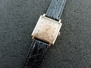 VINTAGE 26,4 MM X 33,4 MM HERREN BULOVA ARMBANDUHR KAL. 10BC - LAUFEN - Bild 1 von 5