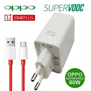 OPPO OnePlus SUPERVOOC Chargeur secteur rapide 80W + Câble USB-C (emballage zip) - Imagen 1 de 3